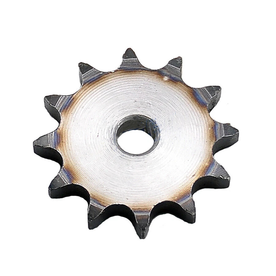 08B Chain Drive Flat Sprocket 10-45 Tooth Roller Chain Chain Links Pitch 12.7mm
