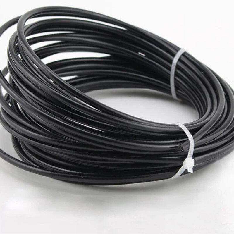 Stainless Steel Wire Rope Clear PVC Plastic Coated Metal Cable Rigging 0.38~12mm