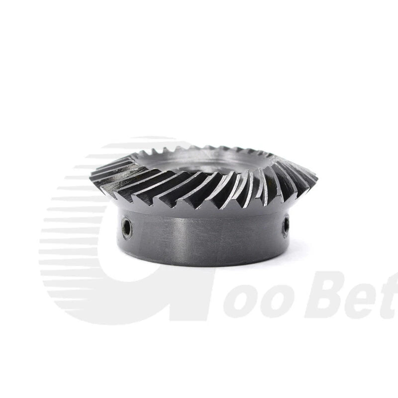 Spiral Bevel Gear C45 Steel Mod 1.5 Ratio 1:2 15 30 18 36 Tooth Hardened Black