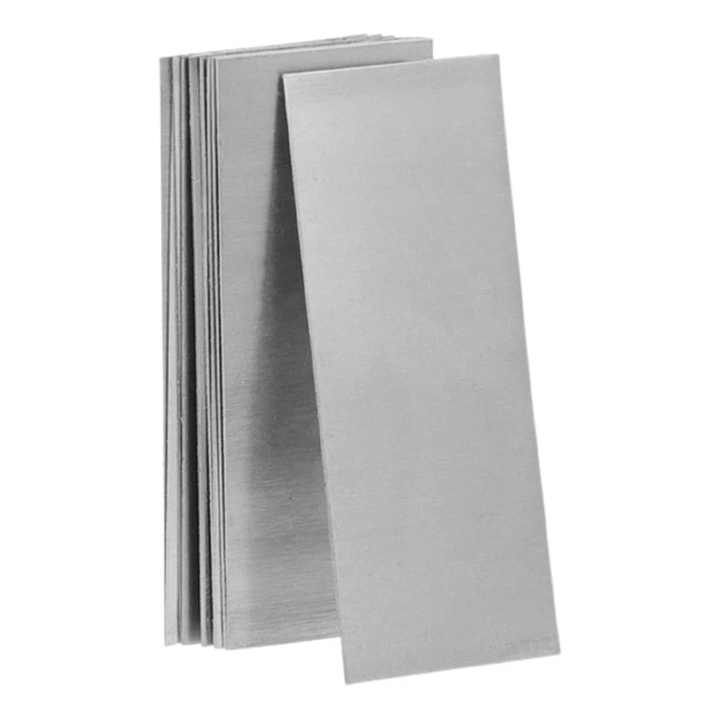 99.995% High Purity Zinc Zn Sheet Plate Metal Foil Anode Electroplating For Lab