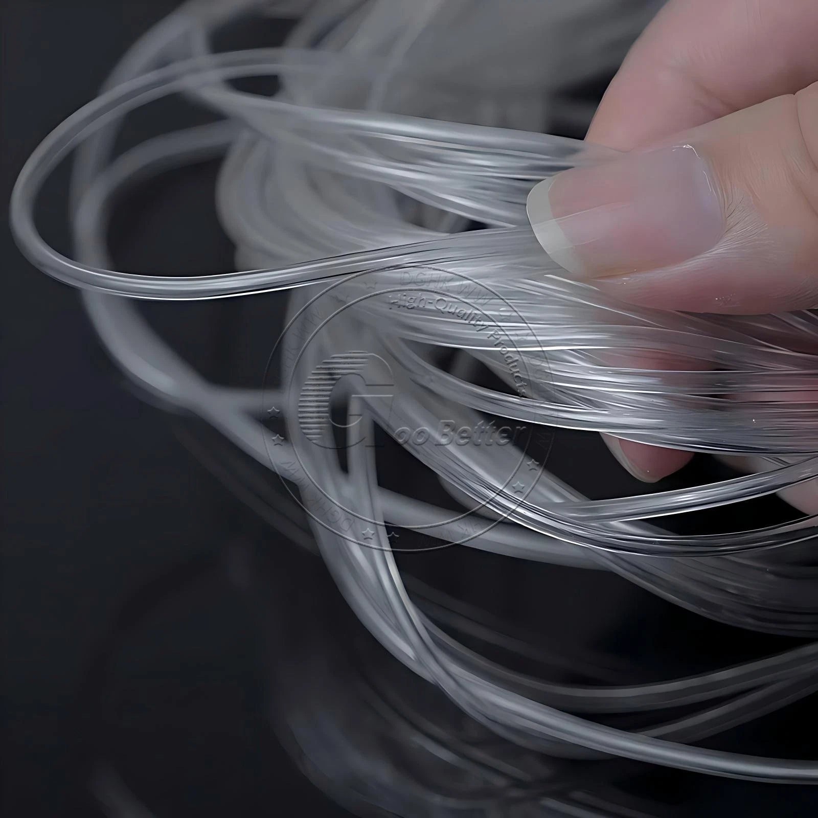 Clear PVC Tube Hose — Soft Flexible Capillary Pipe, ID 0.5–10mm, 10 Meter Roll