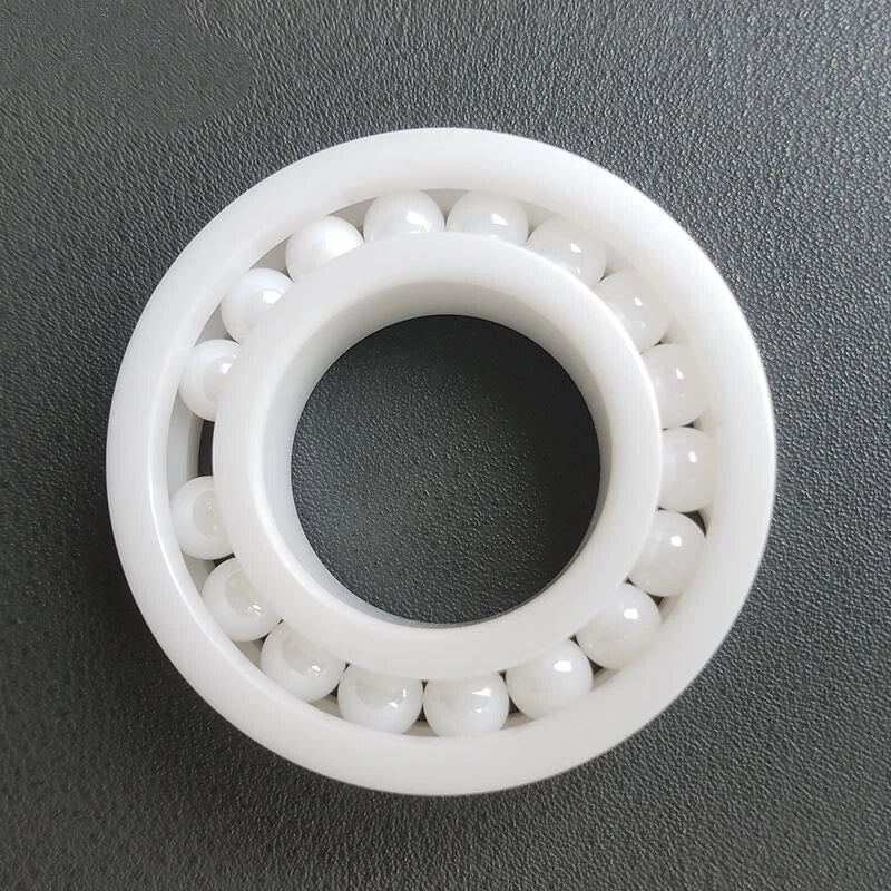 Zirconia All Ceramic Bearings ZrO2 Full Ball Deep Groove Ball Bearings 604~609