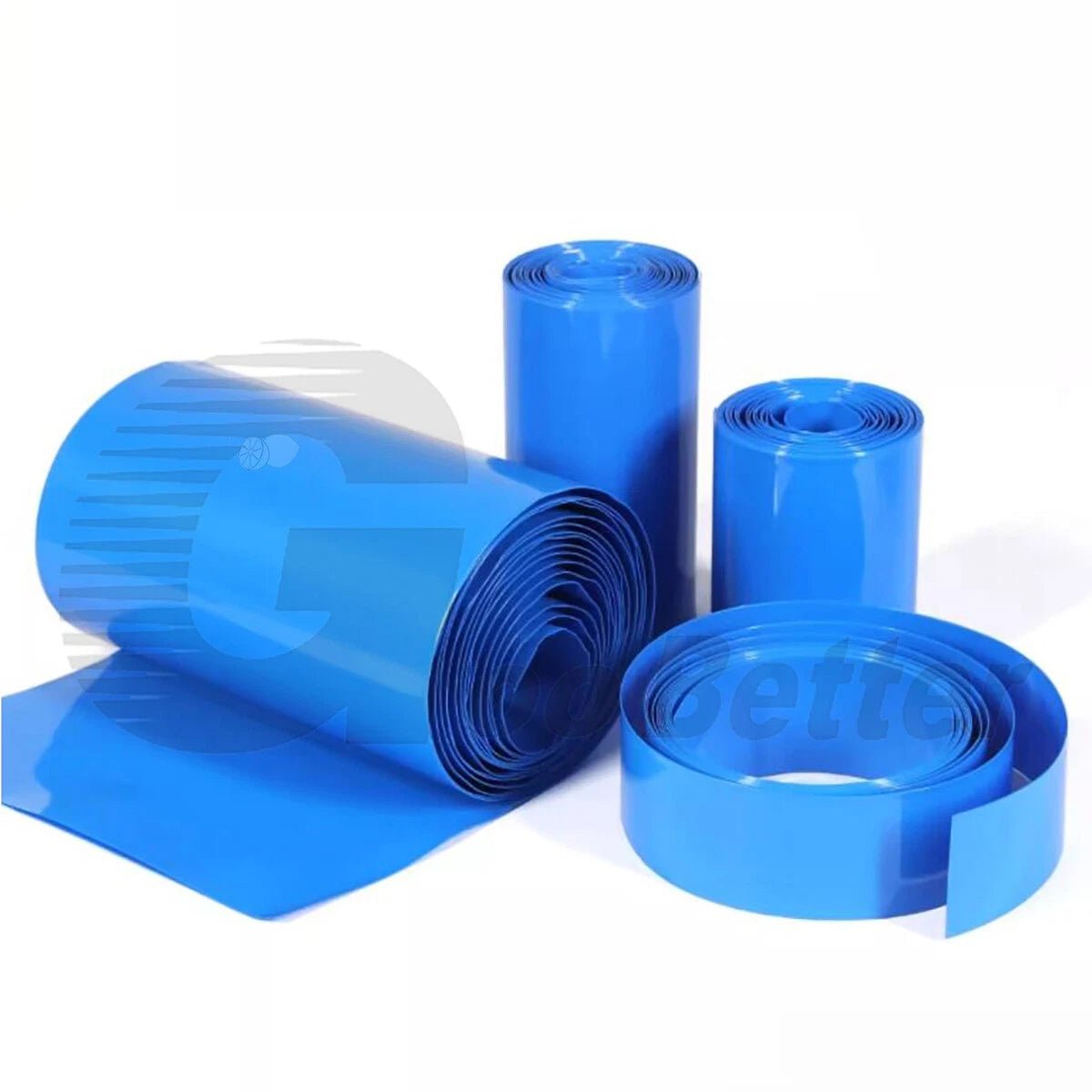 Blue PVC Heat Shrink Tubing for RC Battery Packs — 7mm to 95mm, LiPO / NiMH / NiCd - HomeDIYer