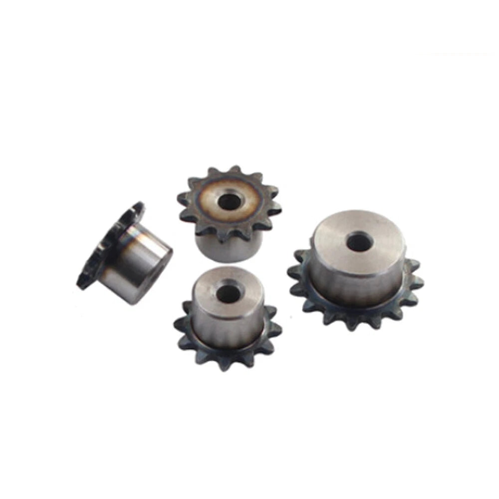 Simplex Sprocket Wheel for #40 ( 08B ) Roller Chain, 9T to 60T, Pitch 1/2" inch