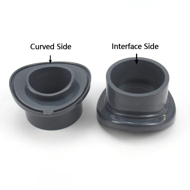 UPVC Saddle Joint Saddle Connector Arc Substitute Tee Water Fittings Multi Size