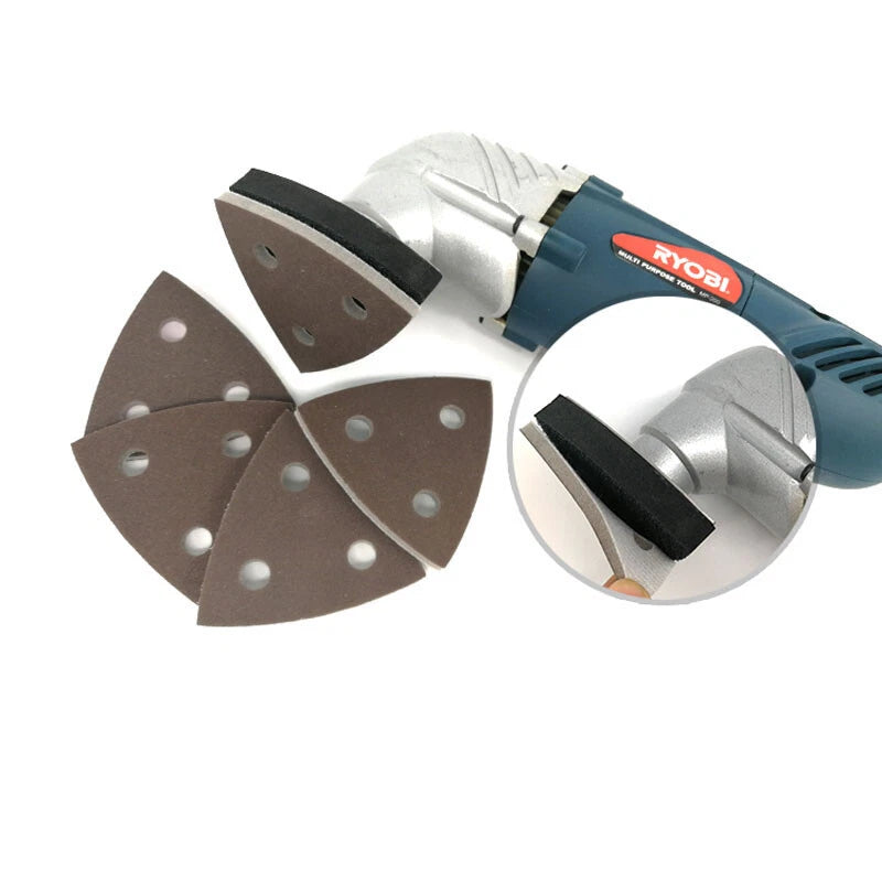 80mm Wet Dry Sponge Mouse Sanding Sheets Discs 300-2000 Grit Hook Loop Sandpaper