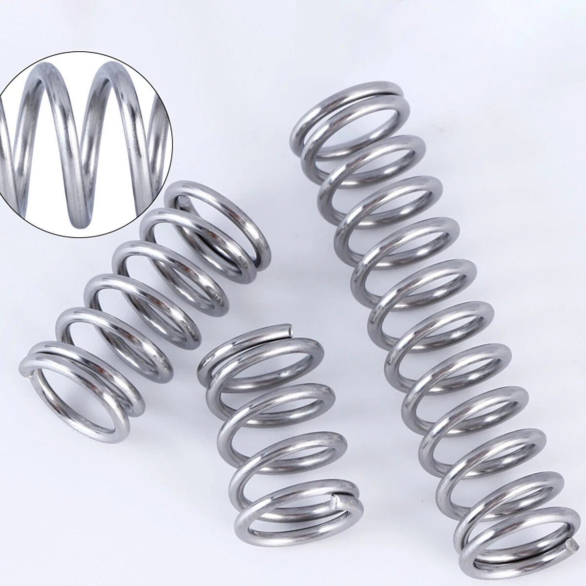 0.7mm,0.8mm Wire Dia 304 Stainles Steel Compression Spring Pressure Small Spring