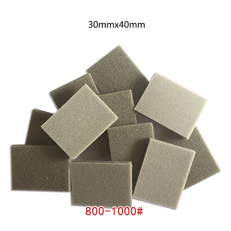 Wet & Dry Bodywork Foam Sanding Block Fine Coarse Grit Sandpaper Sponge Pads