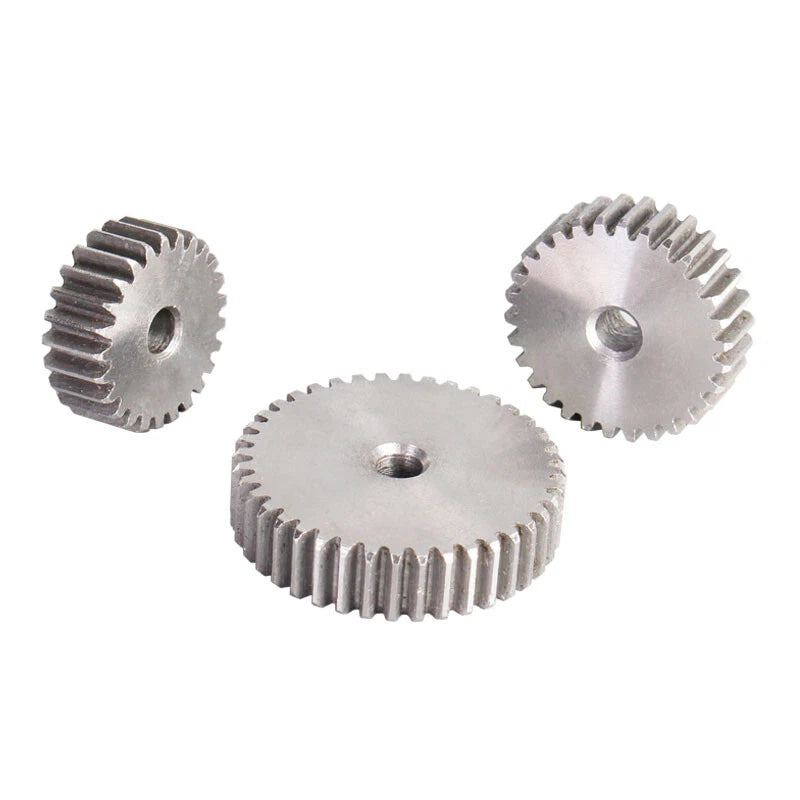 1 Mod Spur Gear 45# Steel Transmission Gear Teeth 60-150 Pinion Motor Flat Gear