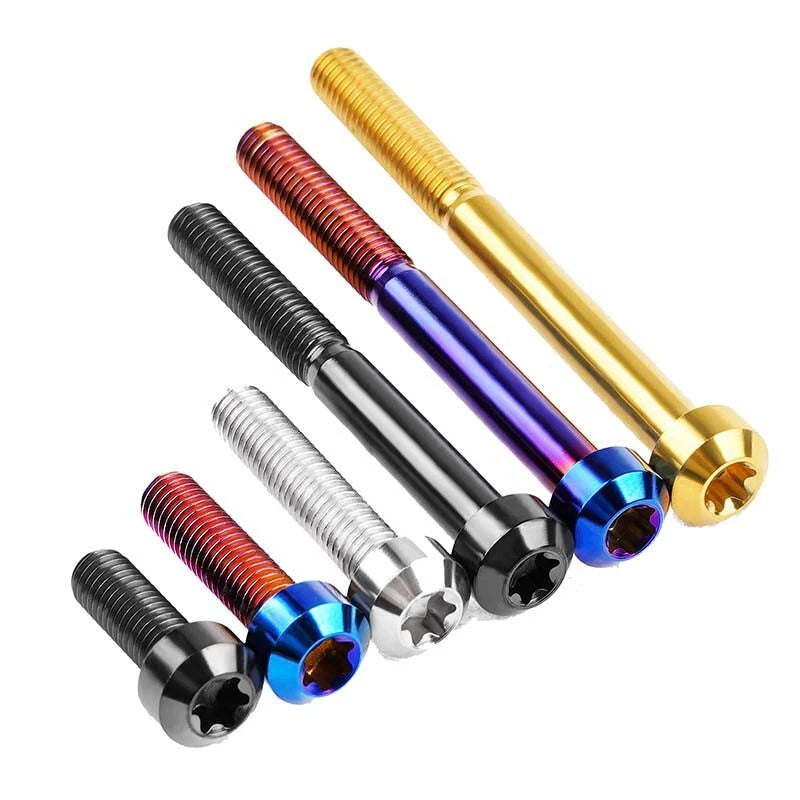 M5 M8 Titanium Socket Cap Head Torx Screws – Grade 10.9, Fully Threaded (10–60mm)