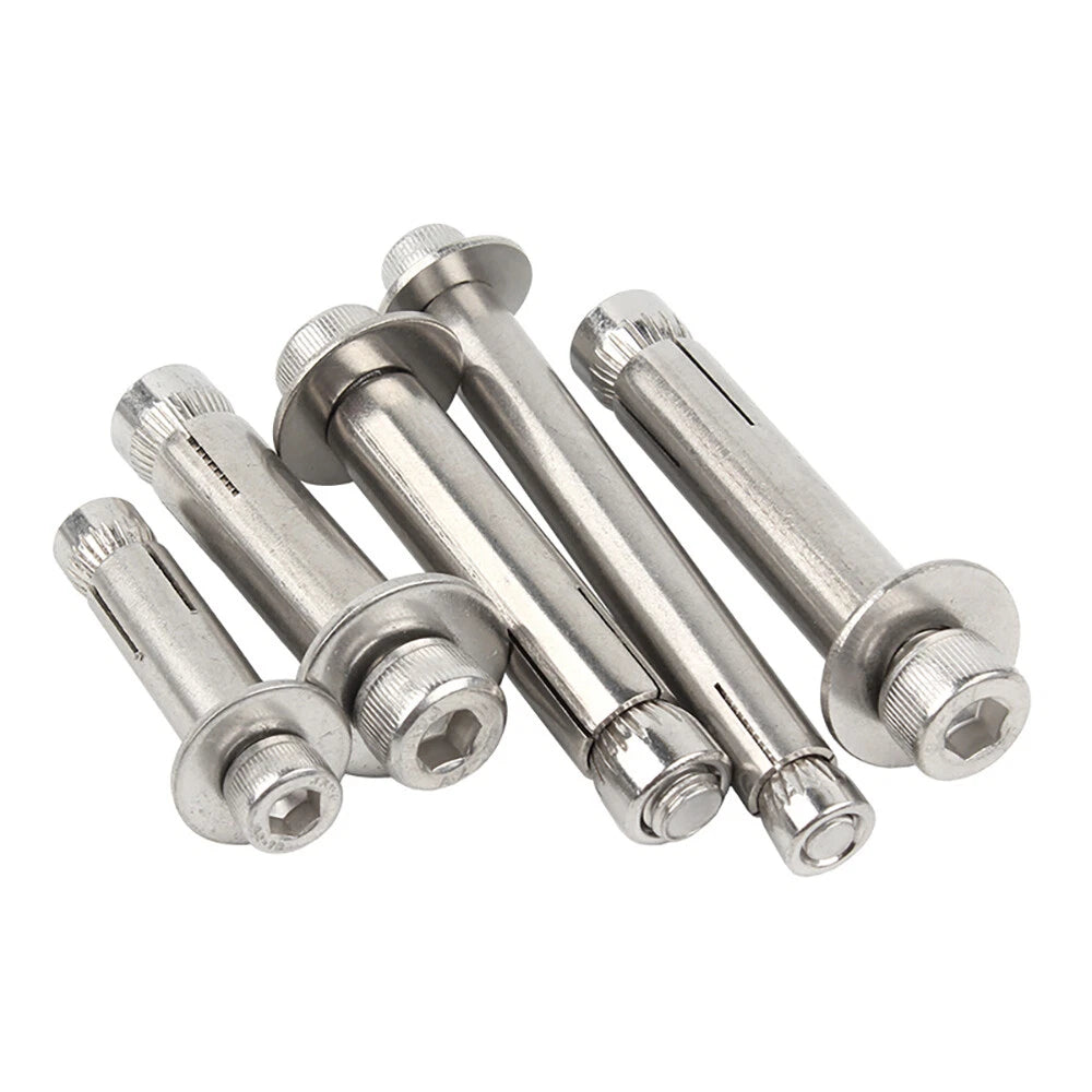 Stainless Steel Concrete Anchor Bolts — M6 M8 M10 M12 Socket Expansion Bolts for Masonry