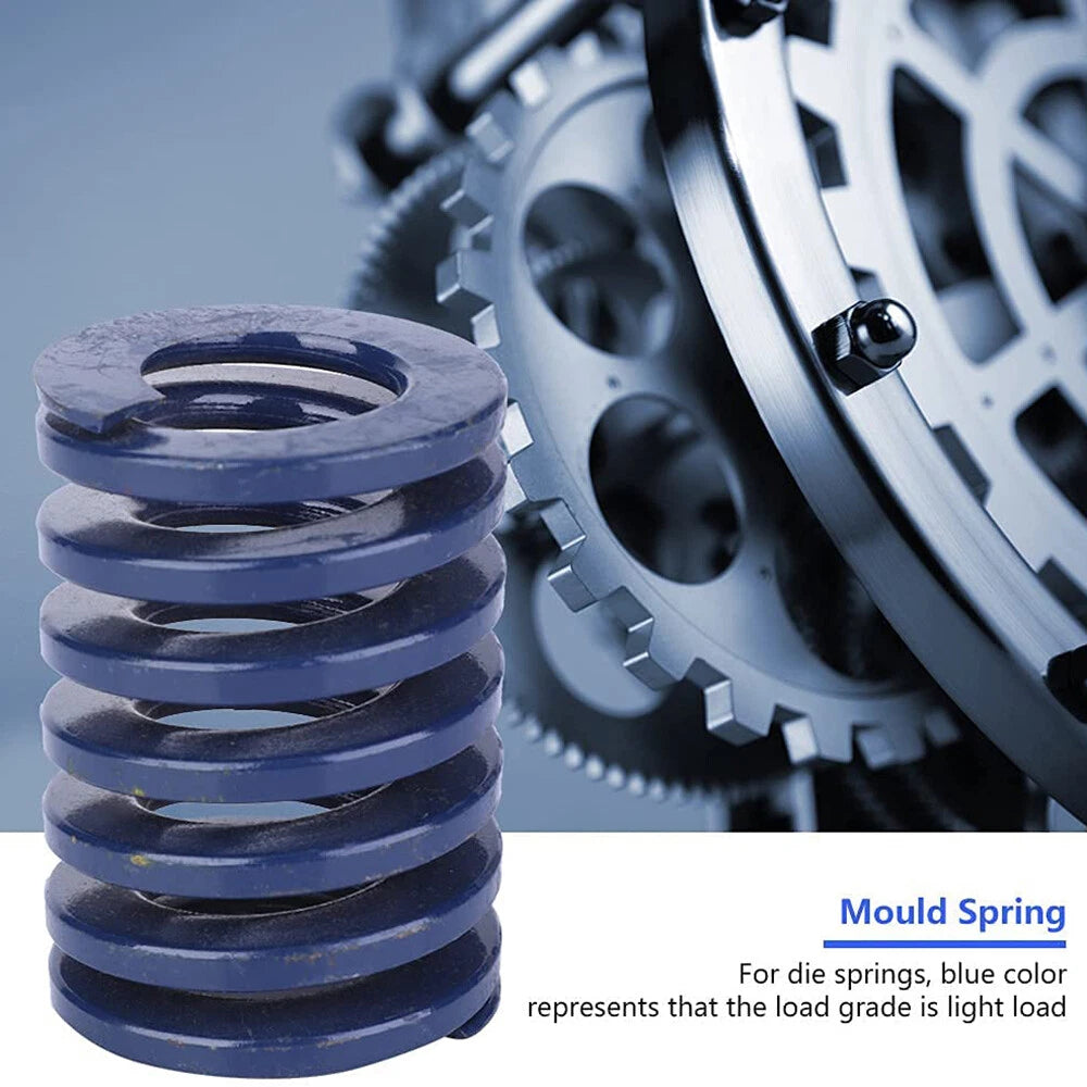 Heavy Load Duty Compression Die Spring, 6-40mm Diameter & Up To 300mm Long JIS