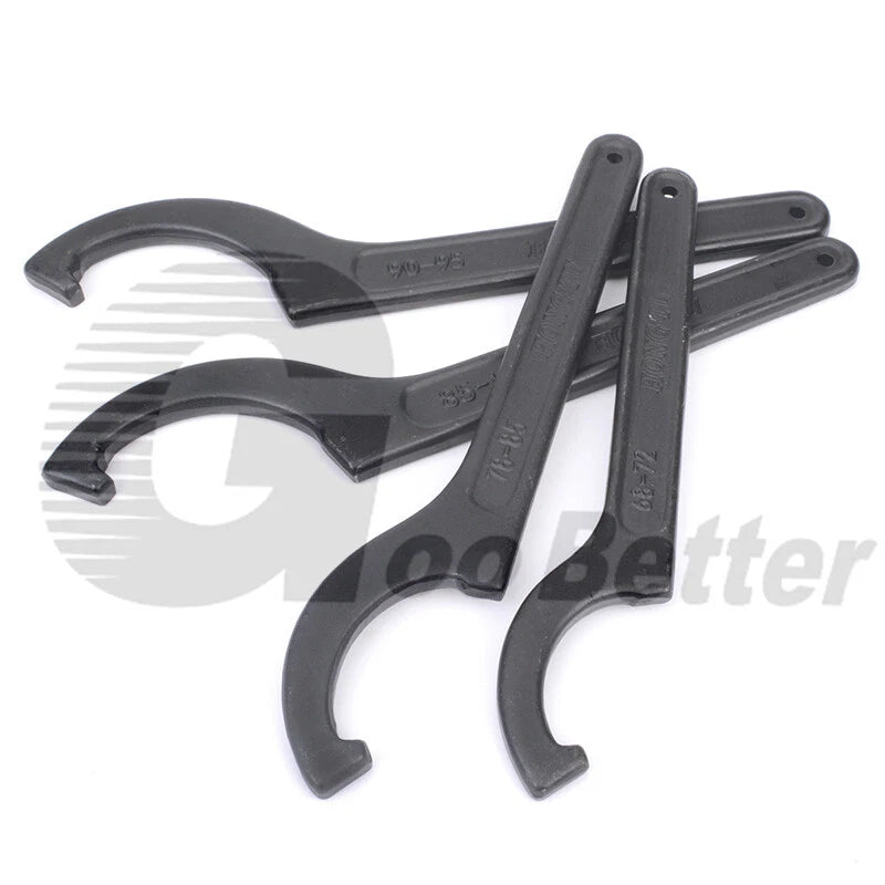 22-300mm C Spanner Wrench Hook Tool For Motorcycle Bike Shock Absorber Adjuster