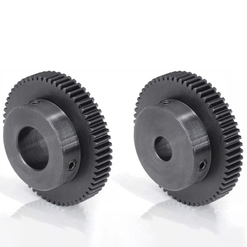 1 Module 45# Steel Spur Gear 33T-150T 1M Metal Pinion Gear For Motor CNC Robot