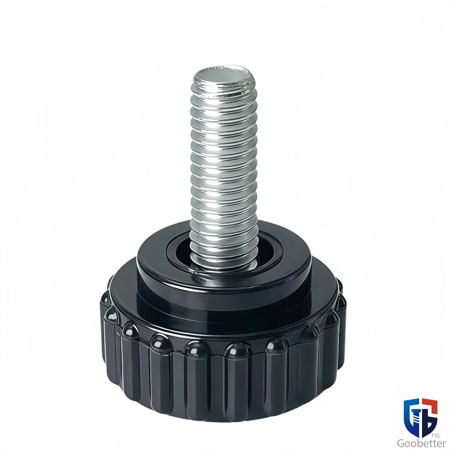 Knurled Thumb Screws with Round Plastic Handle — M3 M4 M5 M6 M8 M10 Clamping Knob Bolts