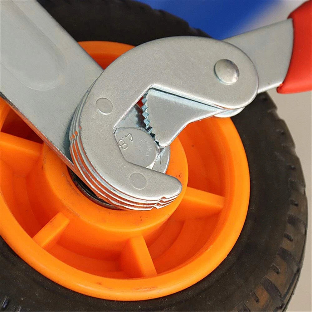 Universal Wrench Adjustable Spanner Multi-Function Wrench Pipe Hand Tool 8-22mm