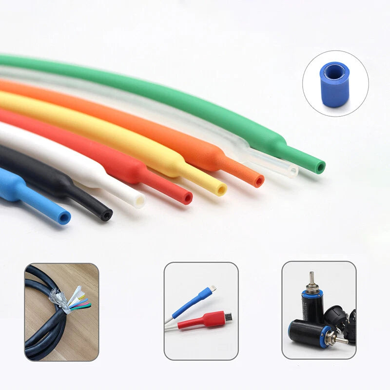 Marine Grade Heat Shrink Tube Dual Wall Heat Shrink Tubing Glue Inside Fast Wrap