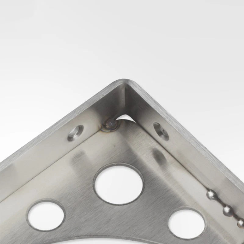 Stainless Steel Wall Mount Shelf Bracket Triangular Support Bookshelf/Storage