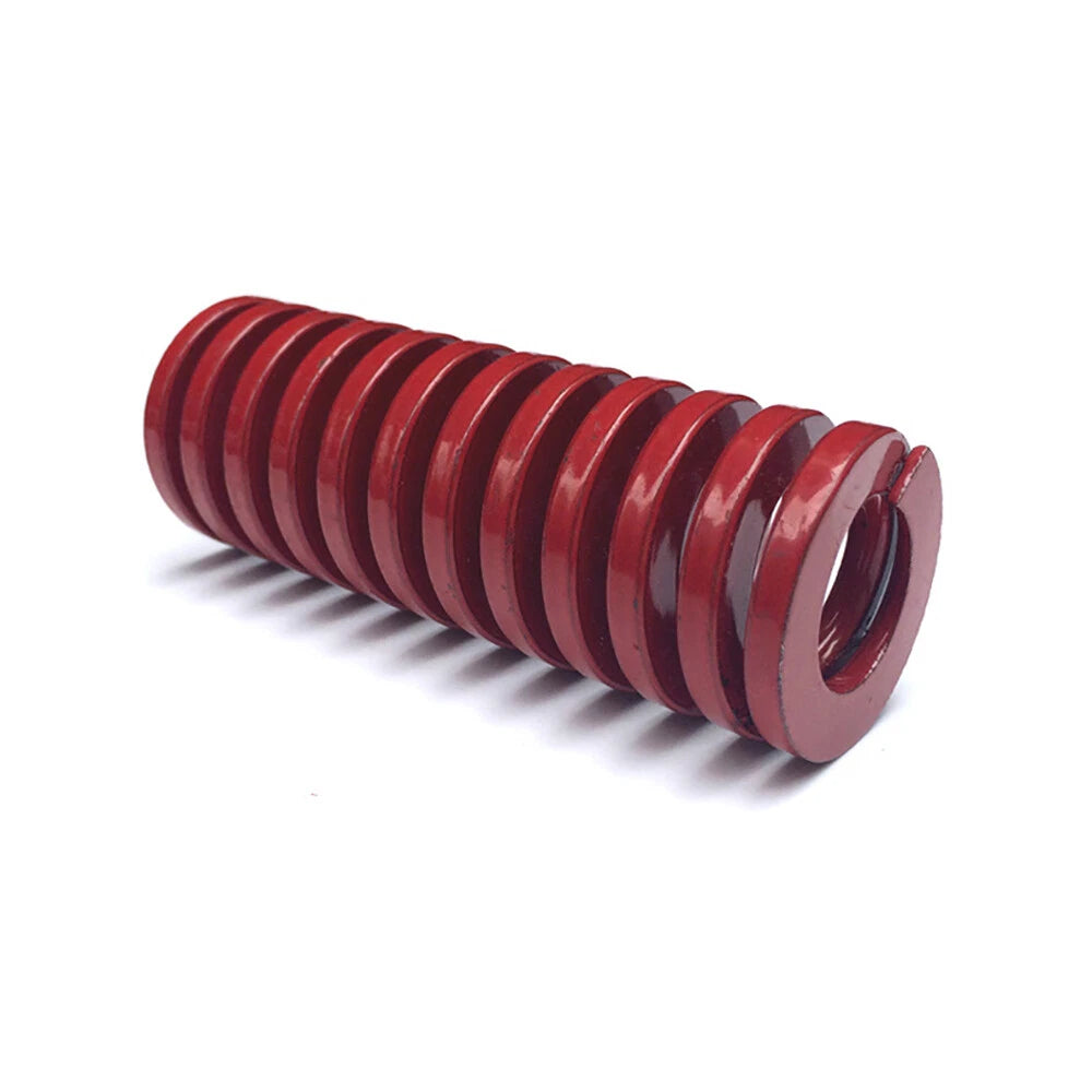 Red OD 8mm-50mm Compression Spring Heavy Duty Stiff Heavy Load Die Springs
