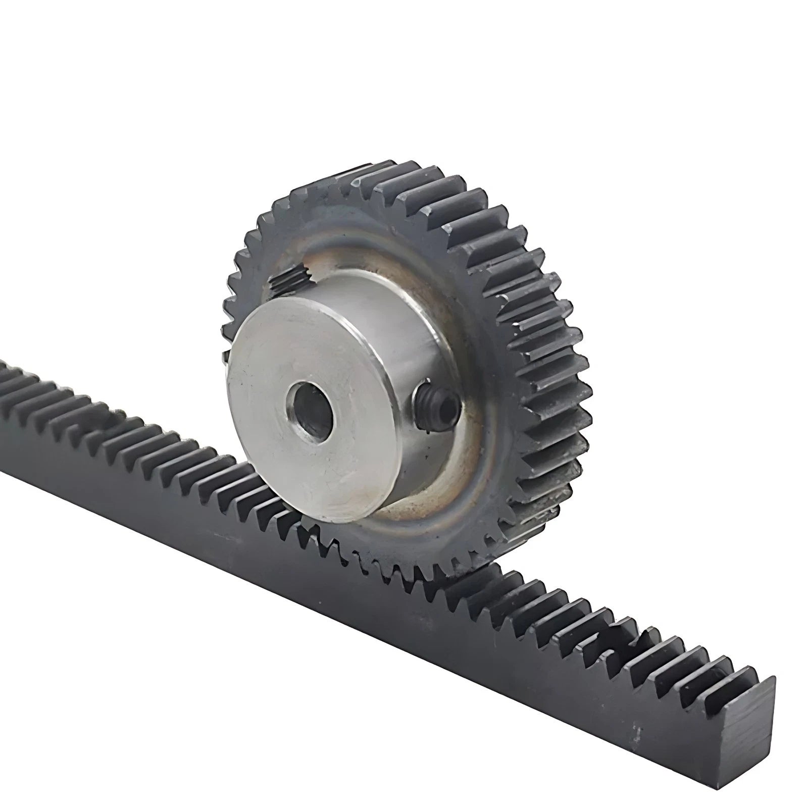 1 Mod 45# Steel Pinion Gear Spur Gears 65-150 T 8-20mm Bore With Screw Hardened