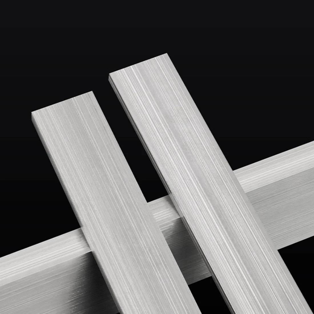 Stainless Steel Flat Bar Plate Grade 304 Various Size & Length 100/200/300/500mm