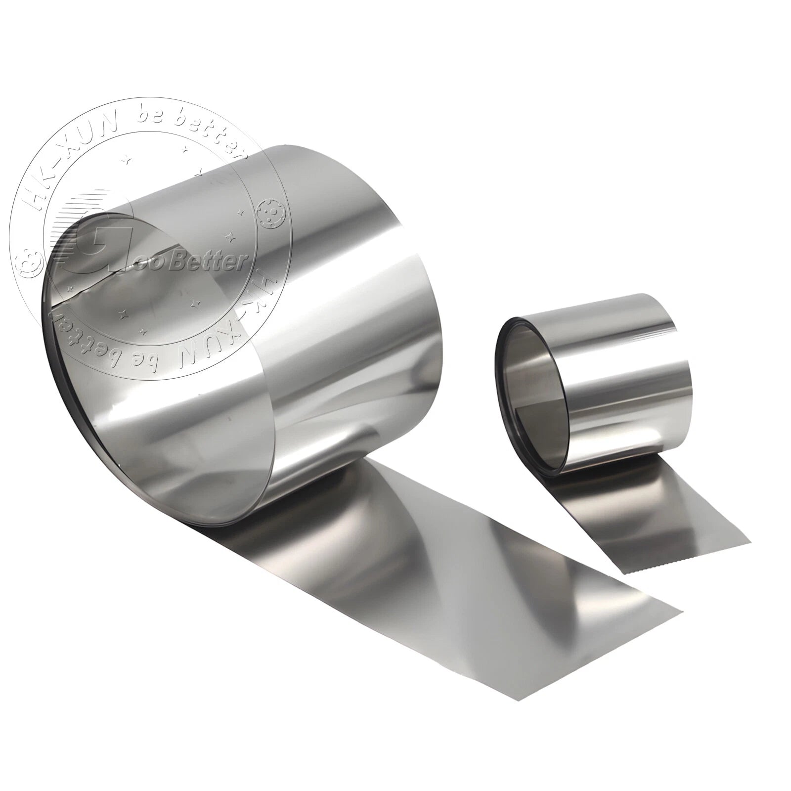 304 Stainless Steel Thin Plate Band Thick 0.01mm~1mm Metal Strip Roll Foil Sheet