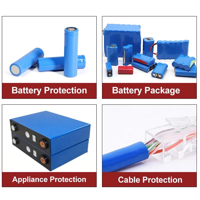 2:1 Heat Shrink Tubing – PVC Insulation Sleeve | 103–350mm | 105°C Rated - HomeDIYer