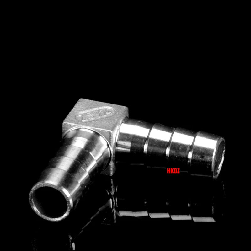 304 Stainless Steel Hose Barb 90° Elbow Fitting — BSP Taper Thread
