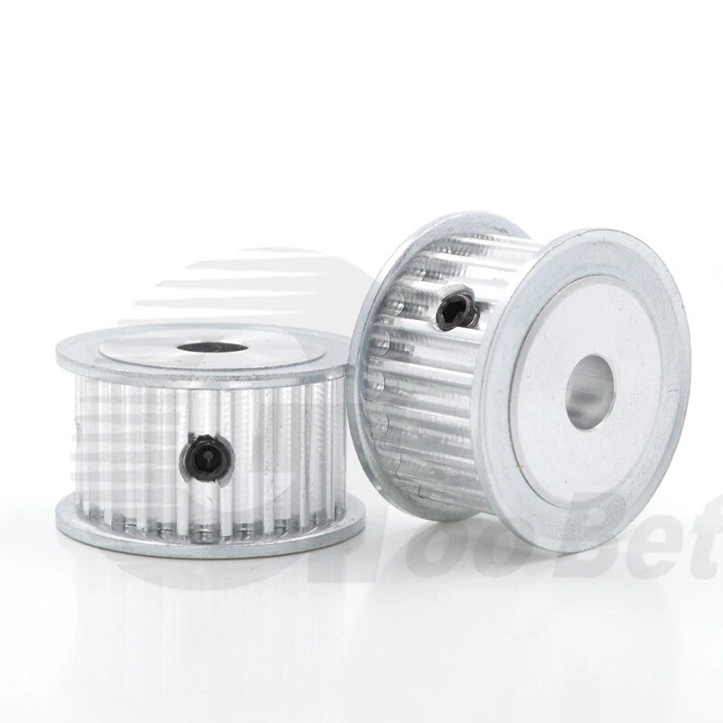 3M 10mm Timing Belt Drive Pulley 3mm Pitch 15-50 Tooth 4-20mm Bore HTD Aluminium