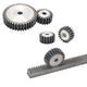 Mod 1/1.5/2/2.5/3/4/5 10T-50T Spur Gear 45# Steel Pinion Gear Thickn 10/15-40mm