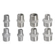 304 Stainless Steel Hex Nipple Pipe Fitting | Male to Male NPT Connector