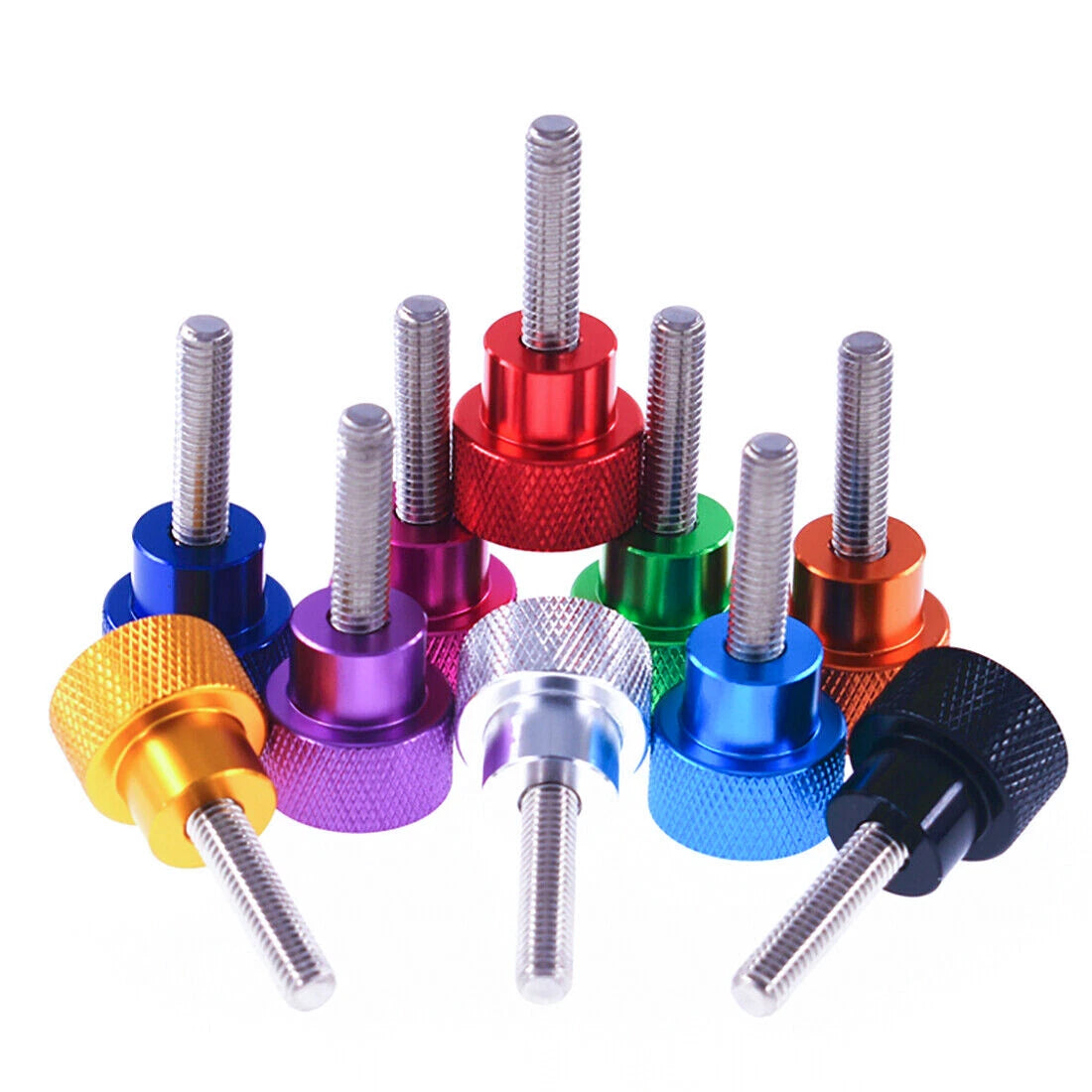3/8-16 UNC Knurled Thumb Screws — Hand-Tighten Grip Bolts for Camera Tripod & DIY