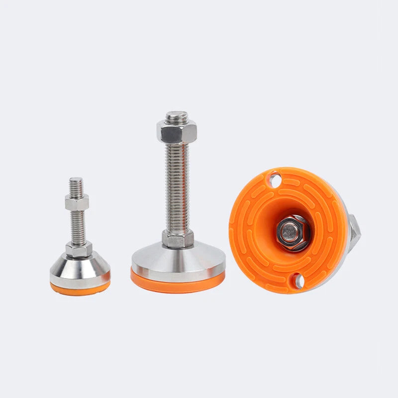 Anti‑Slip Heavy Levelling Machine Feet – Stainless Steel, Adjustable Height M8–M30 (30–200mm Lengths)