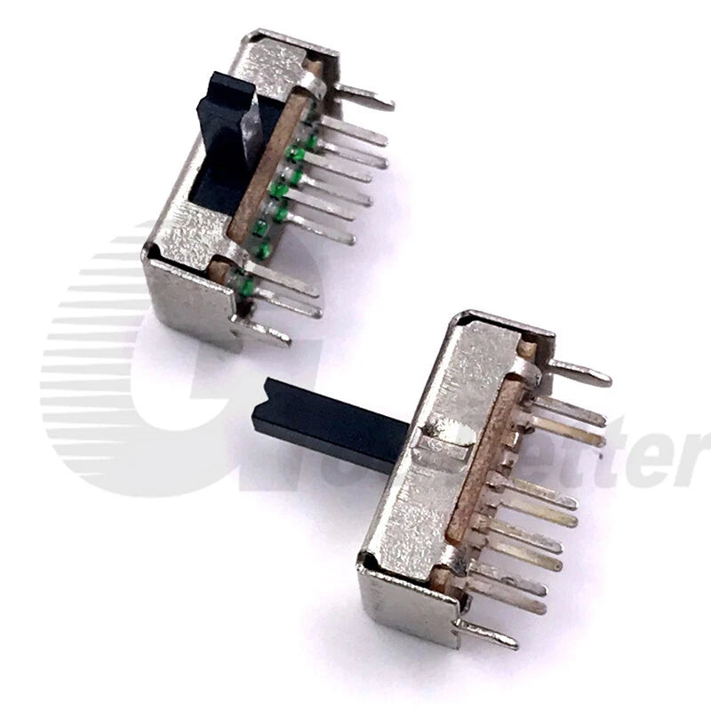 Miniature Slide Switch SPDT 2-Position On-Off Micro Toggle for Model Railway