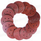 150mm 6 Inch  Sanding Discs 6 Hole Sandpaper 40-400 Grit Orbital Sander Pad