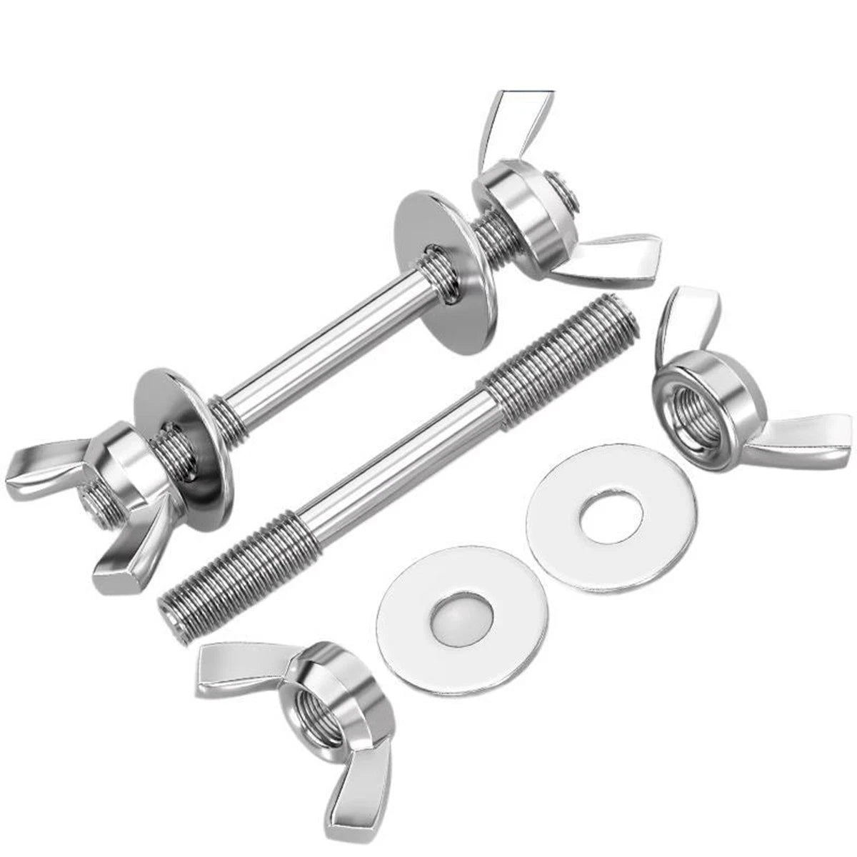 Double Headed Butterfly Wing Thumb Screws Bolts with Washer A2 Stainless Steel