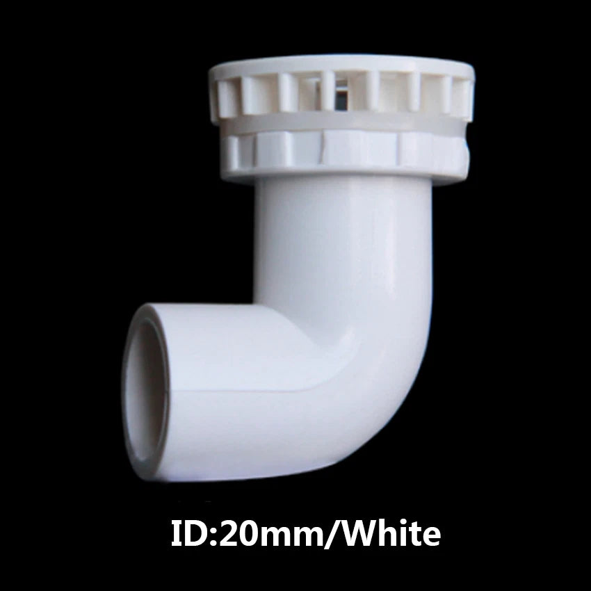 90° Elbow PVC Drain Pipe Joint Fittings 20 25 30 40 50mm for Aquarium Fish Tank
