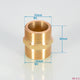 Brass BSP Pipe Fittings – 1" Male Female Thread Connectors, Elbows, Reducers & More