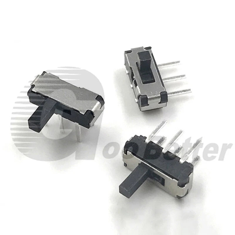 Miniature Slide Switch SPDT 2-Position PCB Mount — SS/SK Series, DC 24V