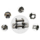 08B 10A 12A 16A Carbon steel Roller Chain Joint Drive Chain Link with Bent Ear