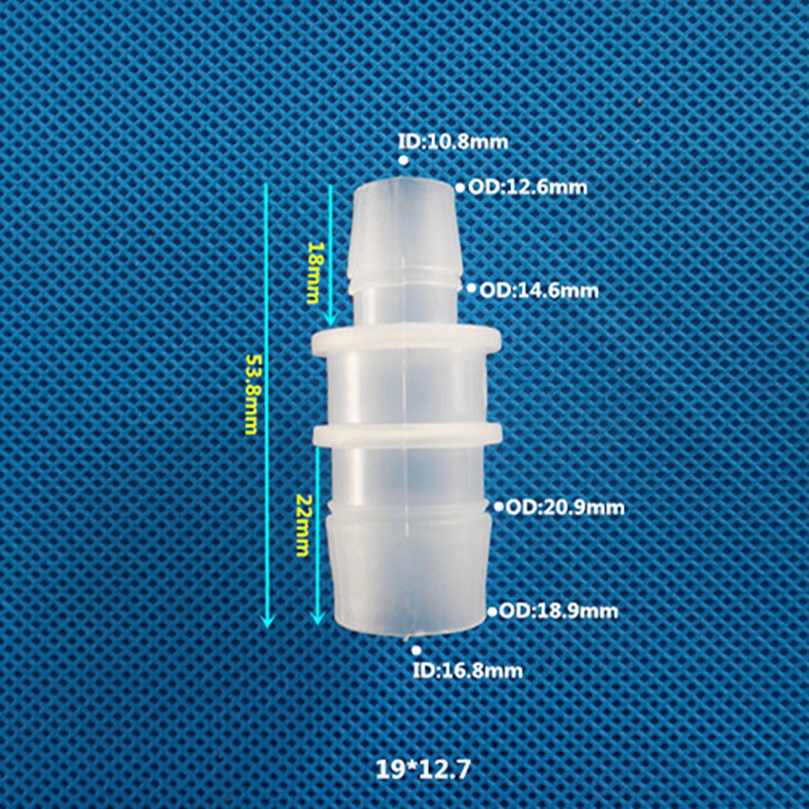Reducing Coupling Straight Hose Pipe Plastic Adapter Fittings Connector Joint