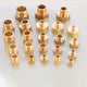 1 8" BSP Brass Reducing Fittings Female To Male Thread Connector Adaptor Coupler