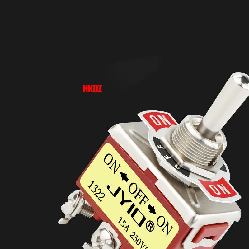Heavy Duty Toggle Switch — 2/3 Position SPST DPDT, BEM & E-TEN Series, Pin or Screw Terminal