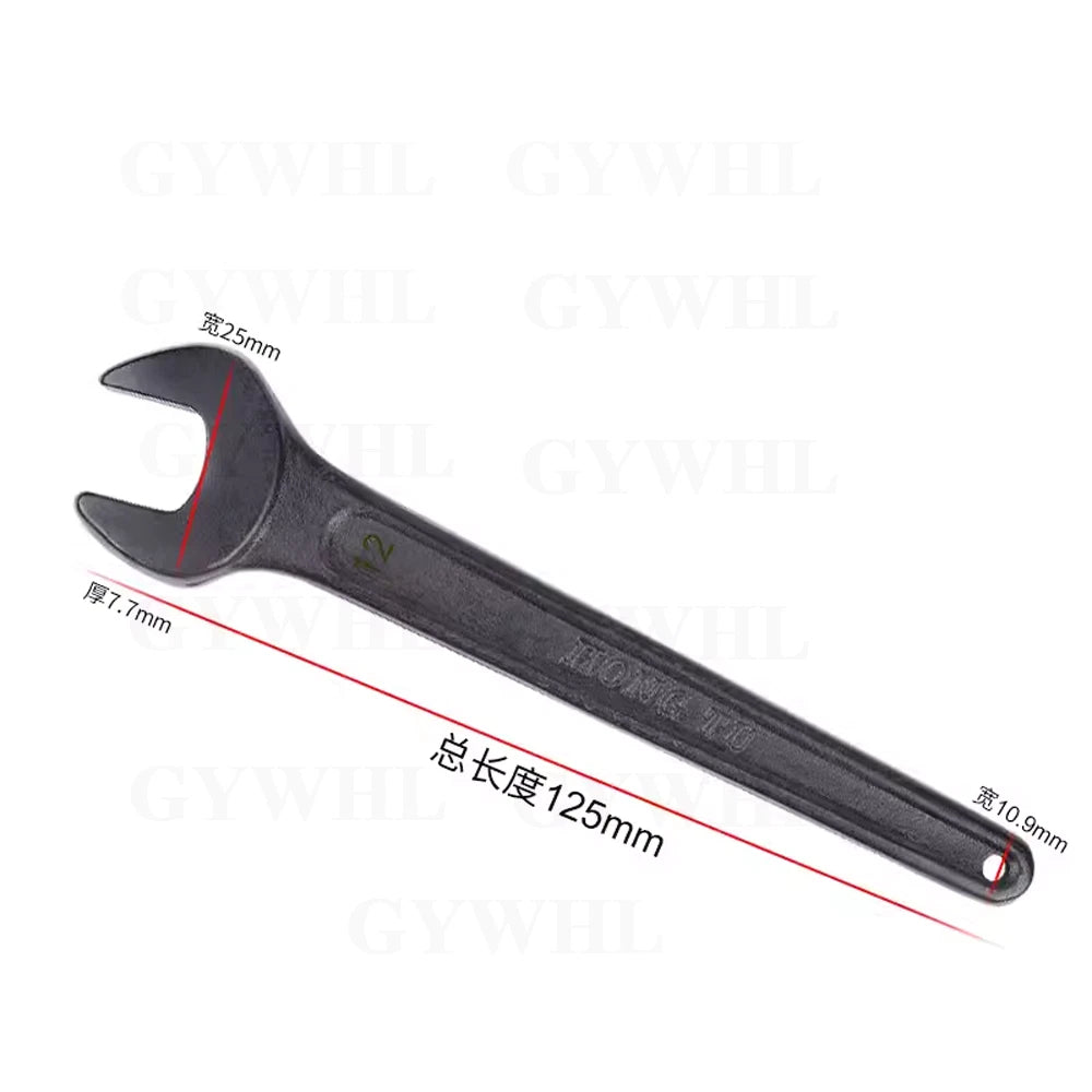 Single Open Ended Spanner Combination Wrench Impact High Carbon Steel HRC 60°