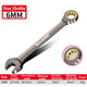 Ratchet Spanner Combination Fixed & Flexi 6 - 32mm Different Sizes Tool Wrench