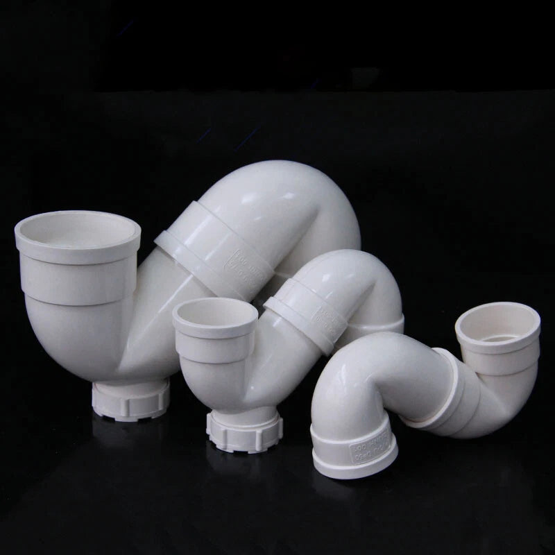 PVC Drain Pipe Connector Inspection Port Drainage Tube Fittings Reducer Adapters