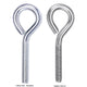 Galvanised Eye Screws Hooks Eye Bolts Closed Screws Rod Stainless Threaded Rings