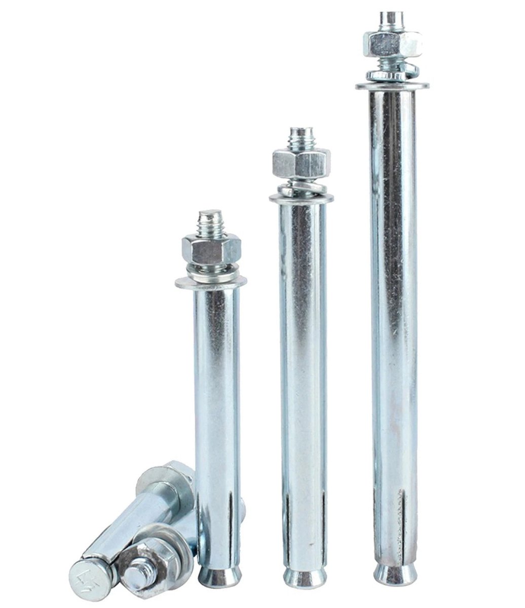 Sleeve Anchor Expansion Bolts for Concrete – Galvanised Carbon Steel M6 to M20 - HomeDIYer
