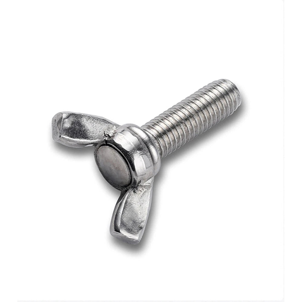316/201 Stainless Steel High Strength Wing Bolts Butterfly Wing Screws M4 - M10