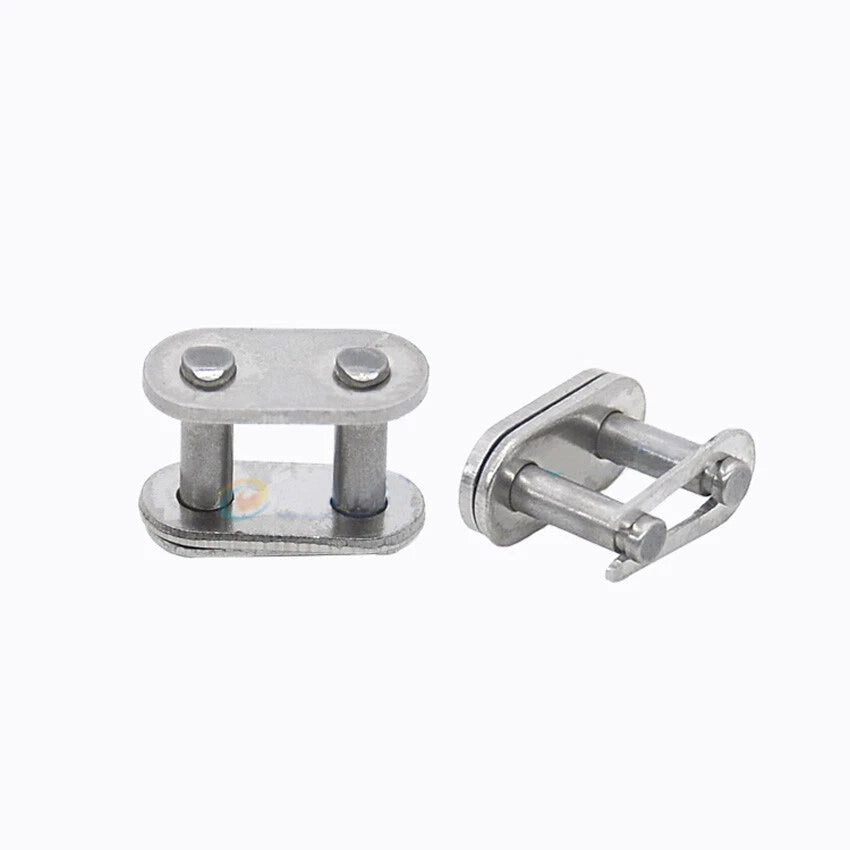 #25 #35 #40 #50 #60 #80 Roller Chain Connecting Link Full Buckle Stainless Steel